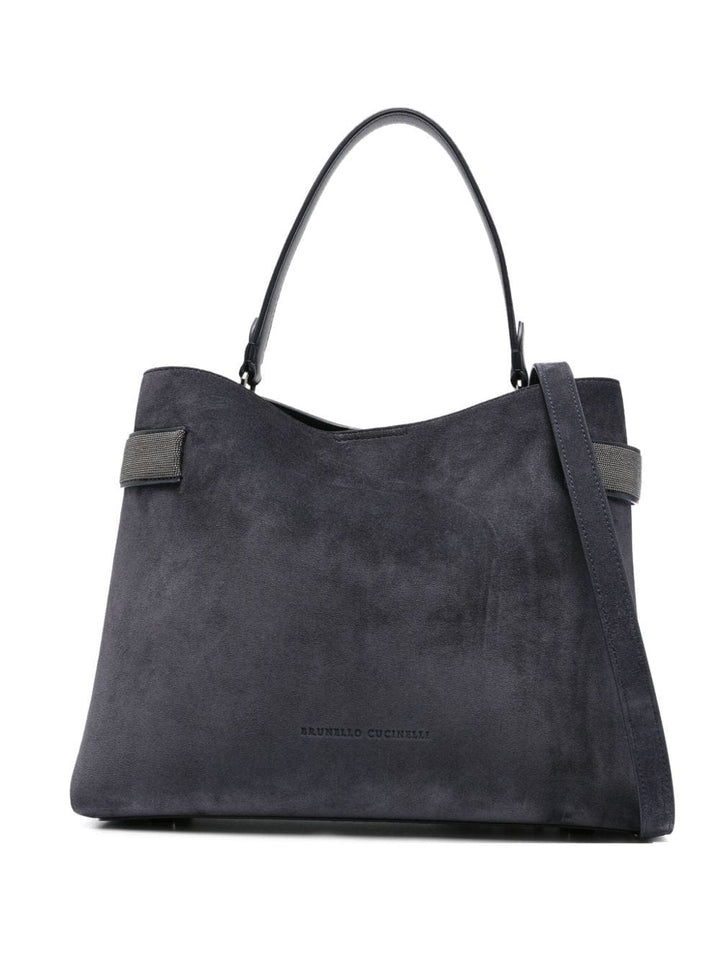 Handbag UNI Brunello Cucinelli Bag Blue Brand