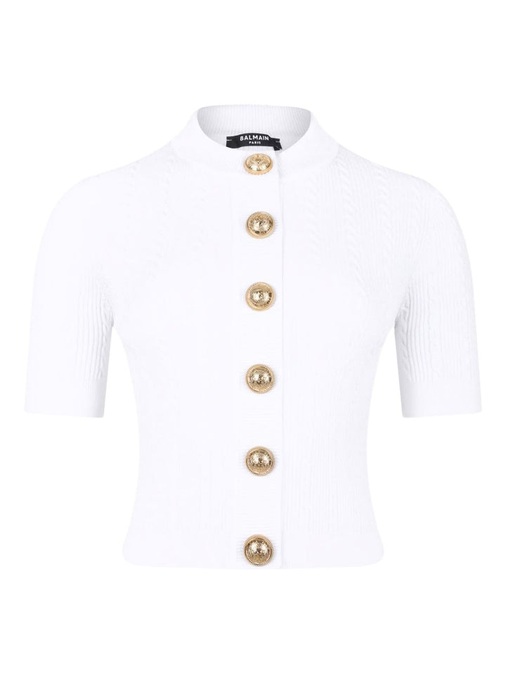 Balmain Sweaters White