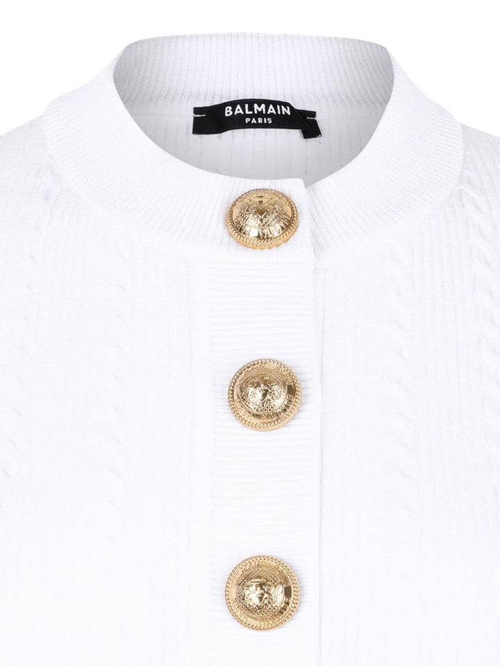 Balmain Sweaters White