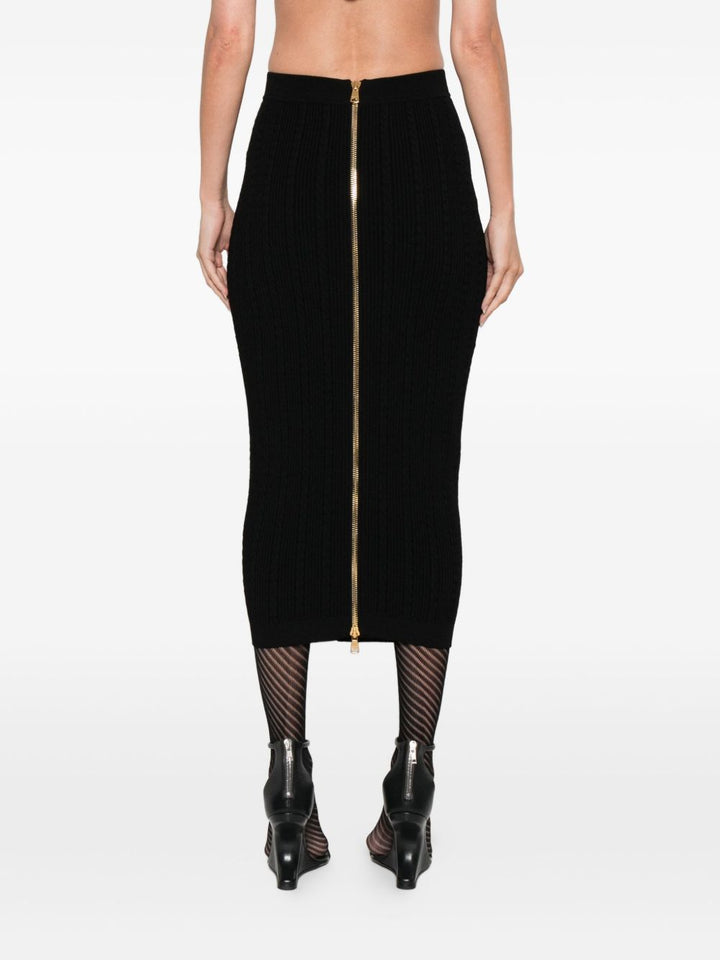 Balmain Skirts Black