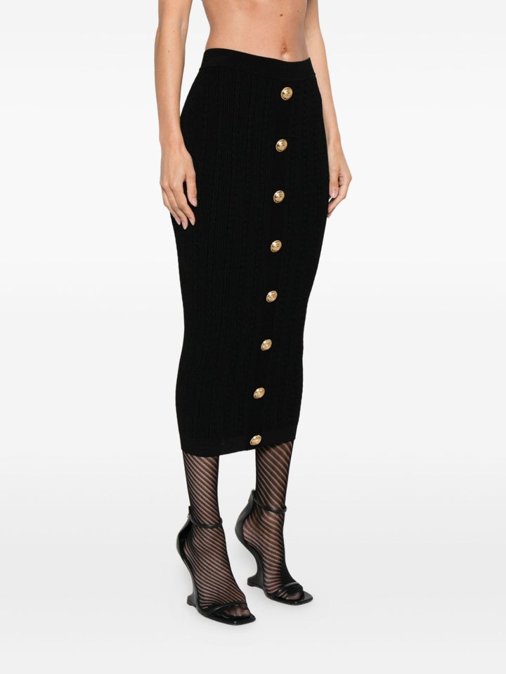 Balmain Skirts Black