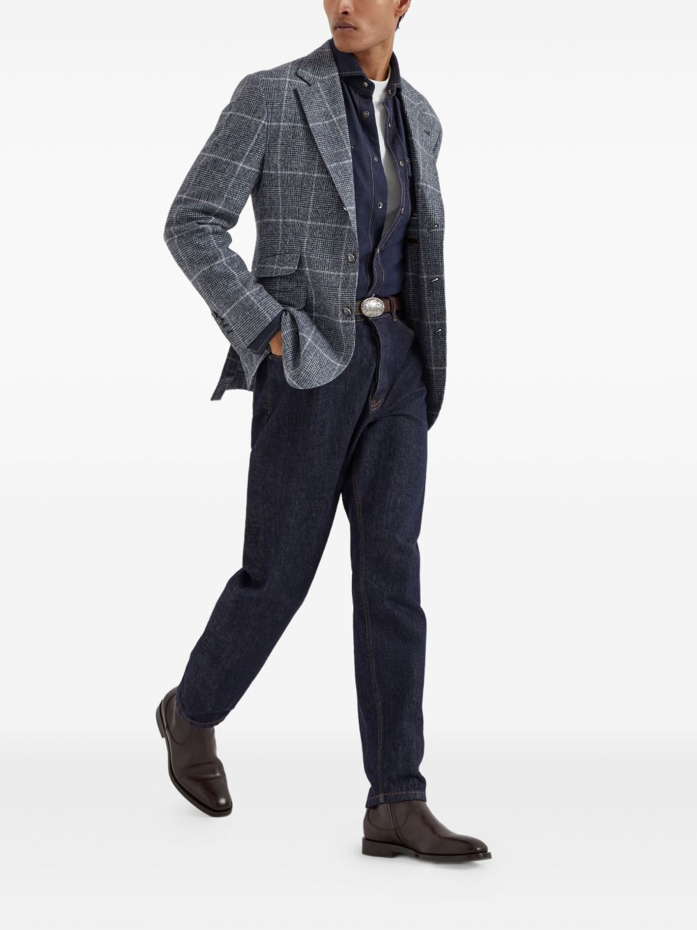 Brunello Cucinelli Jackets Blue