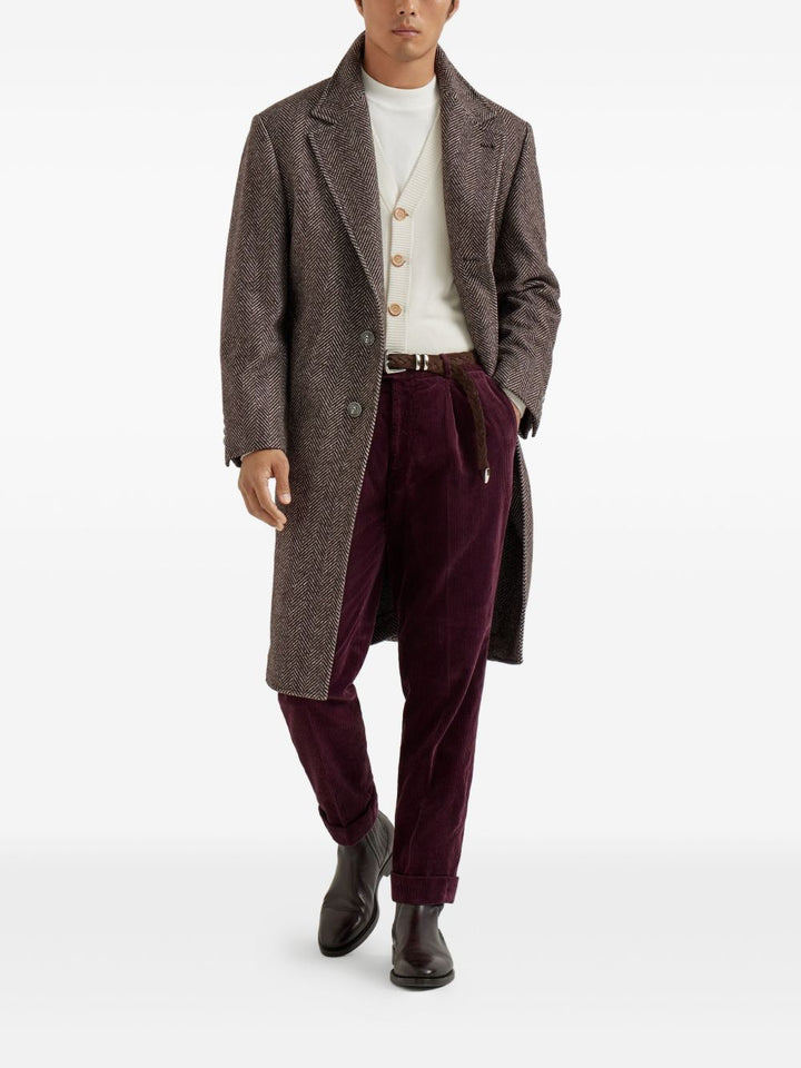 Brunello Cucinelli Coats Brown