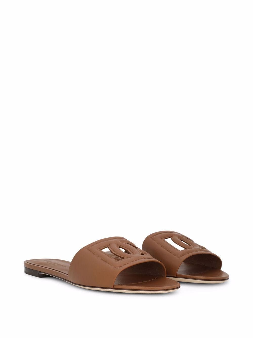Sandals Dolce & Gabbana Sandals Leather Brown Brand
