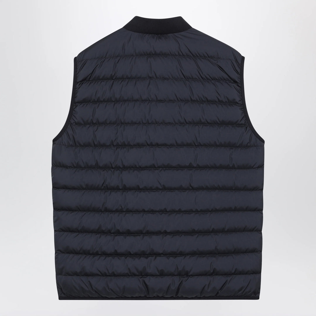 Moncler - Blue quilted Froissel waistcoat