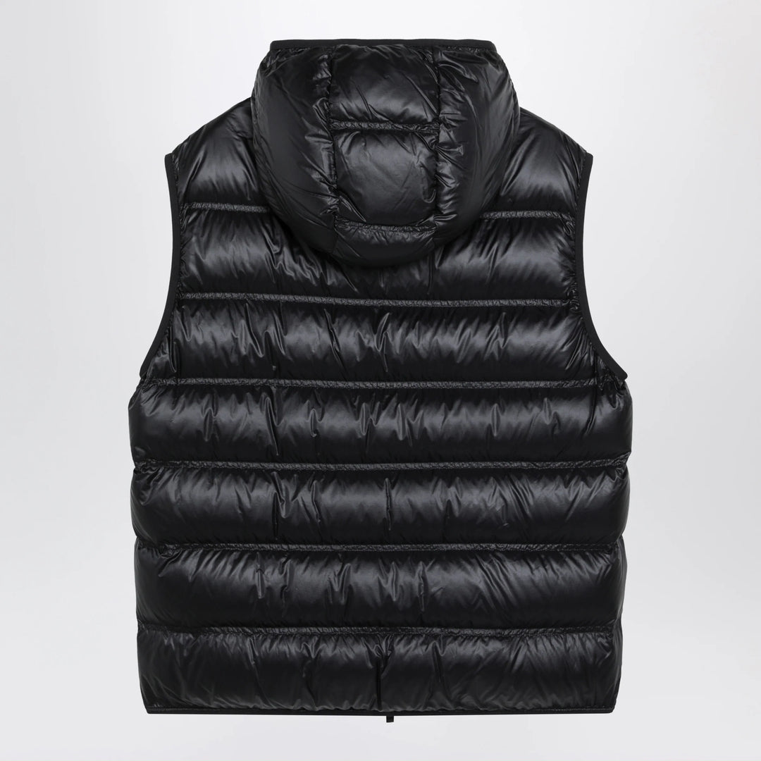 Moncler - Black nylon-padded Panestrel waistcoat
