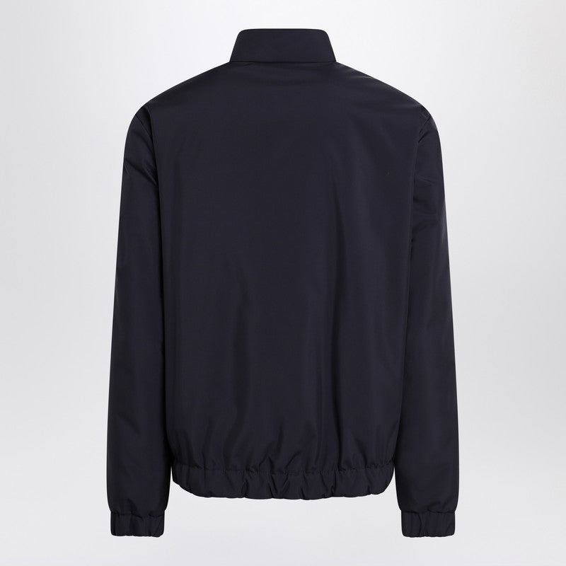 Moncler Short down jacket Luserna blue
