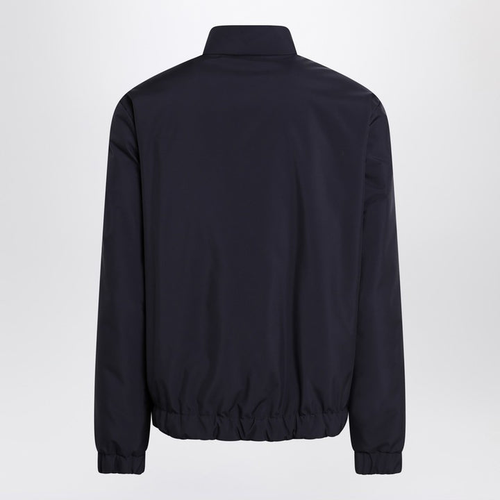 Moncler Short down jacket Luserna blue