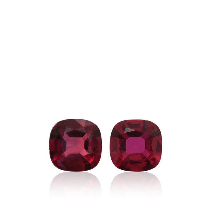 2.00 Carat Red MOZAMBIQUE Cushion Ruby CD