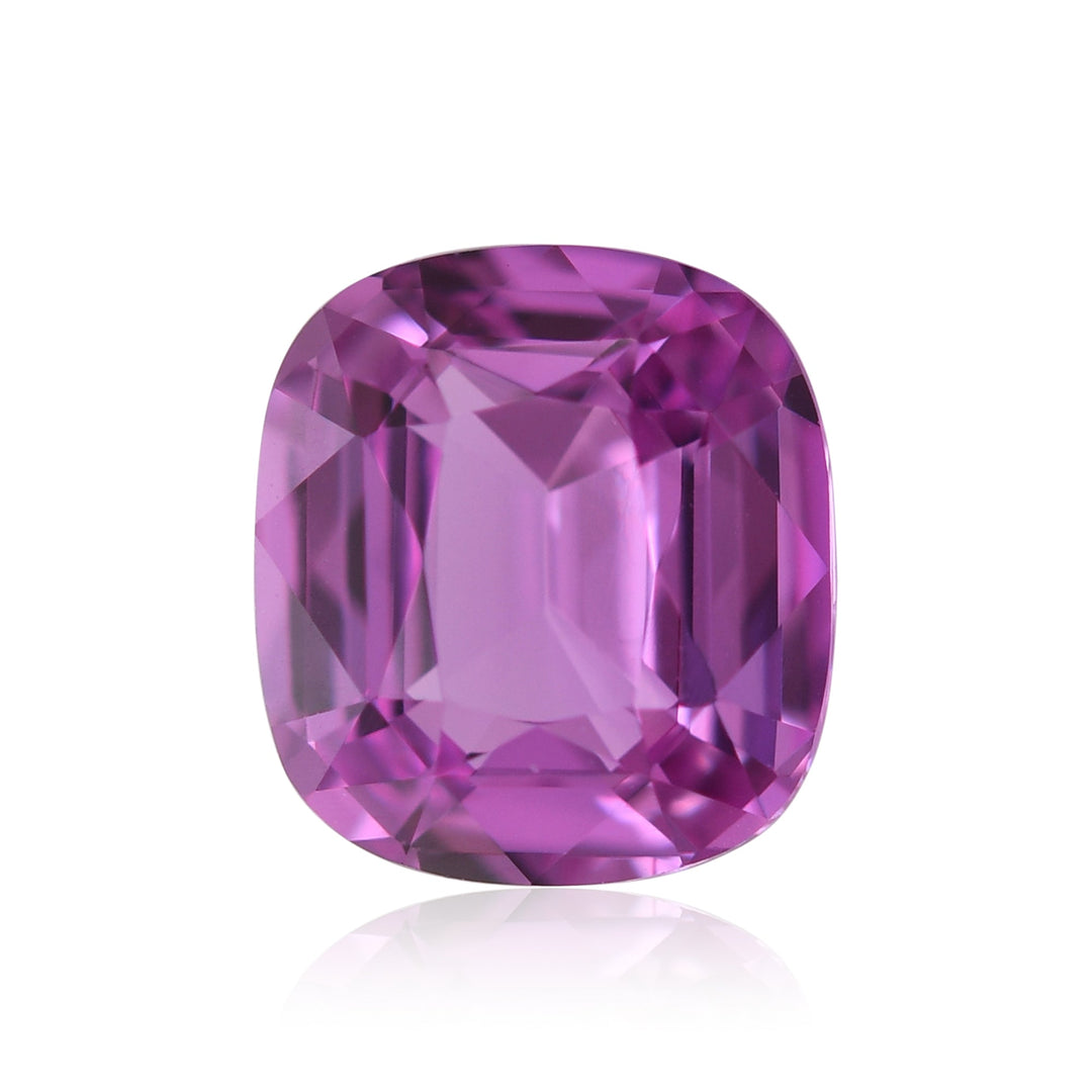 2.03 Carat Pink MADAGASCAR Cushion Sapphire