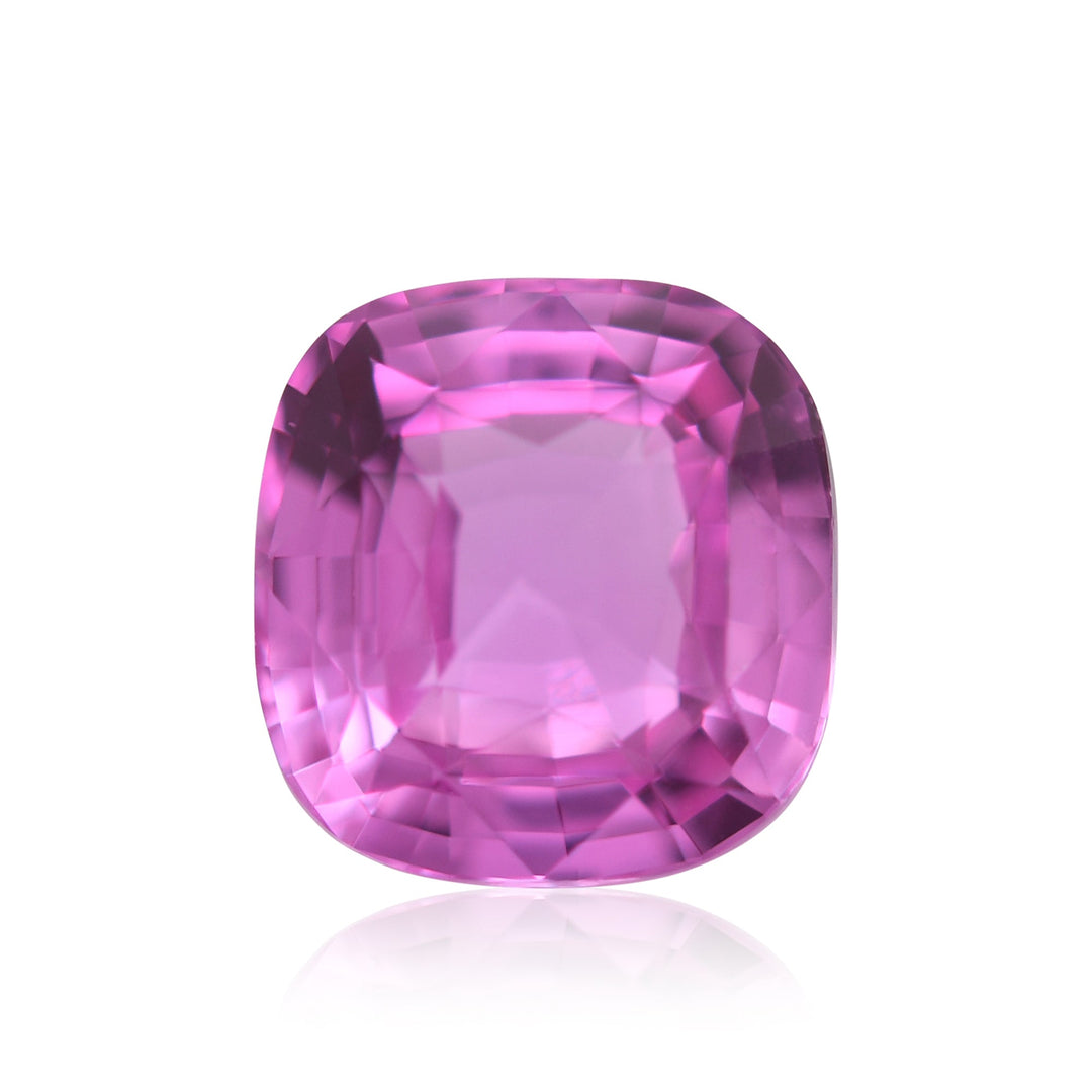 2.03 Carat Pink MADAGASCAR Cushion Sapphire