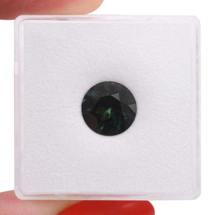 2.38 Carat Green MADAGASCAR Round Sapphire