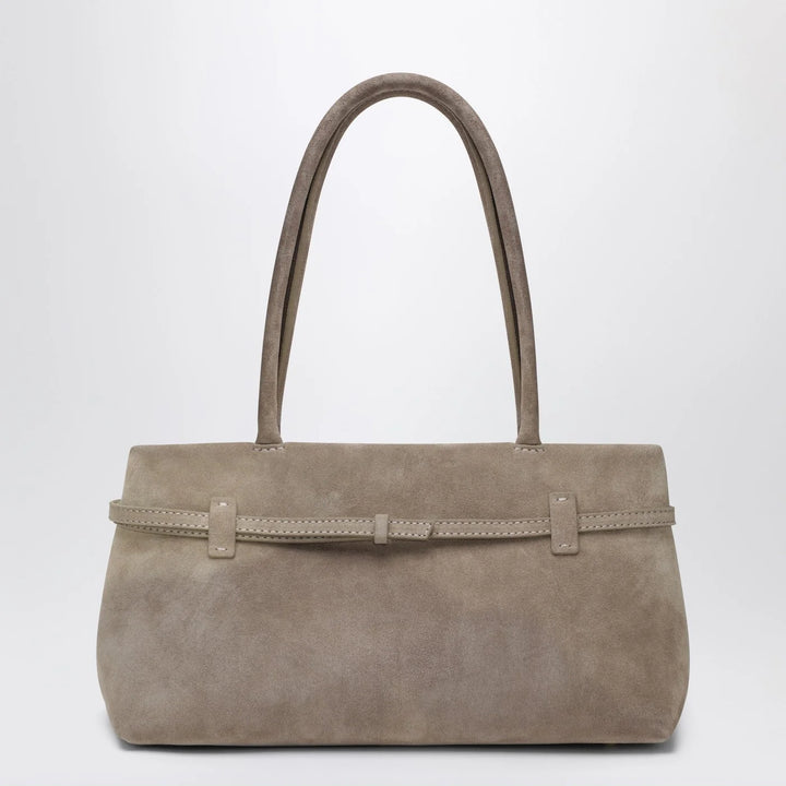Manu Atelier - Le Cambon East West Sughero bag in suede