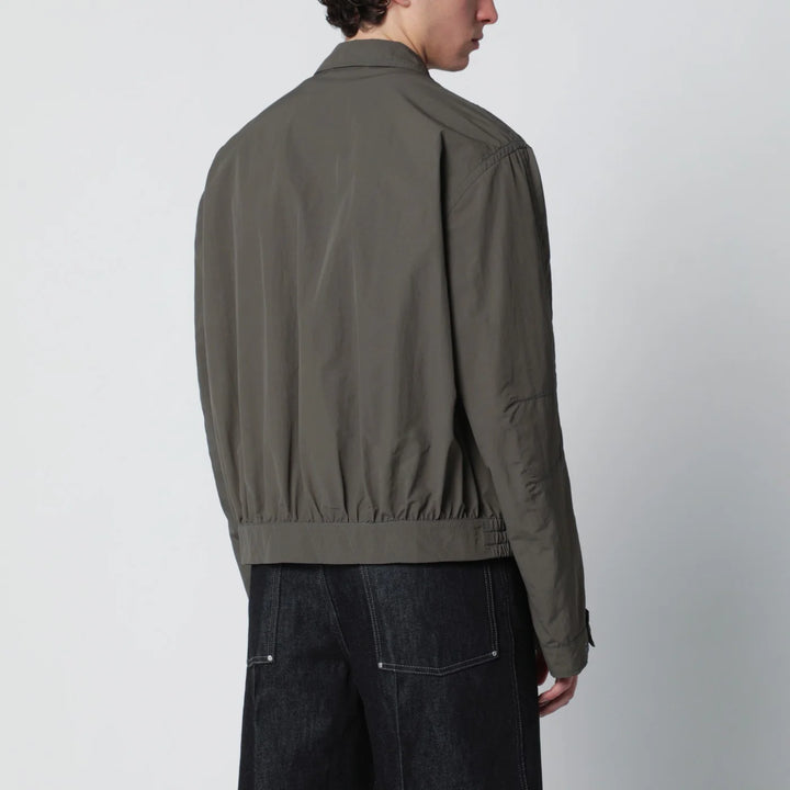 Dries Van Noten - Khaki zip-up jacket