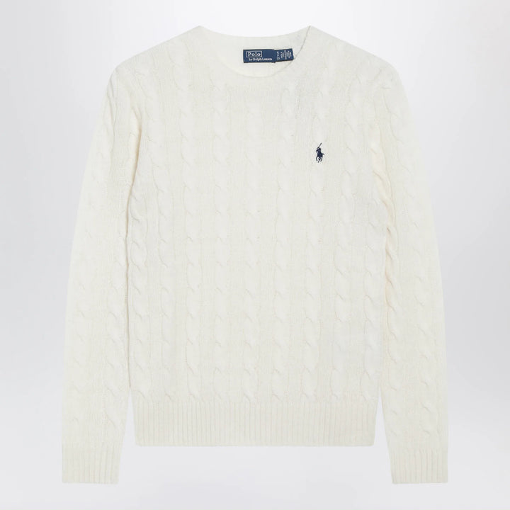 Polo Ralph Lauren - Cable-Knit Sweater in Cream Wool and Cashmere