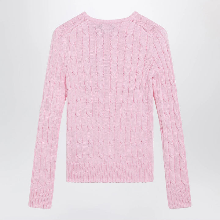 Polo Ralph Lauren - Pink cable-knit cotton sweater