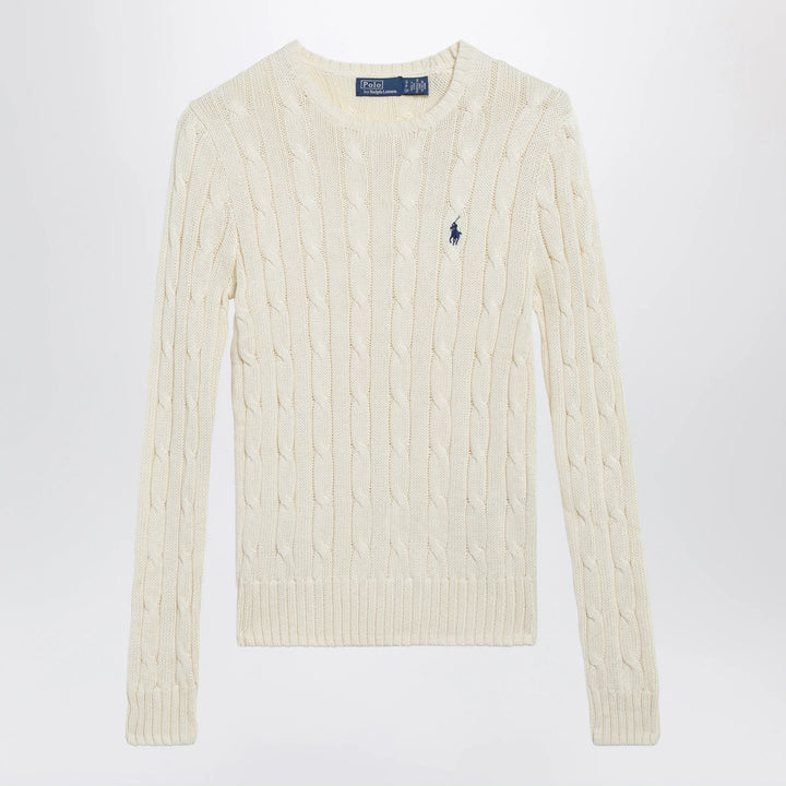 Polo Ralph Lauren - Cream cable-knit cotton sweater