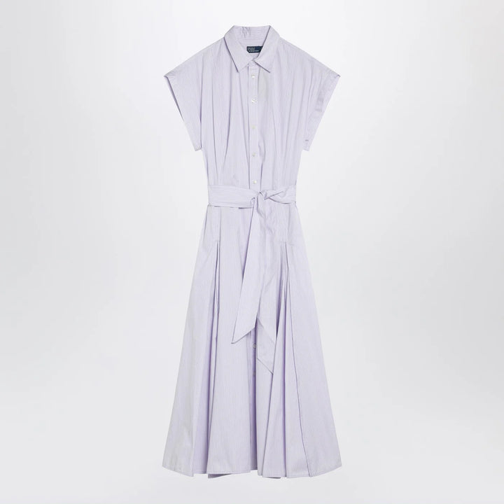 Polo Ralph Lauren - Lilac striped shirt dress