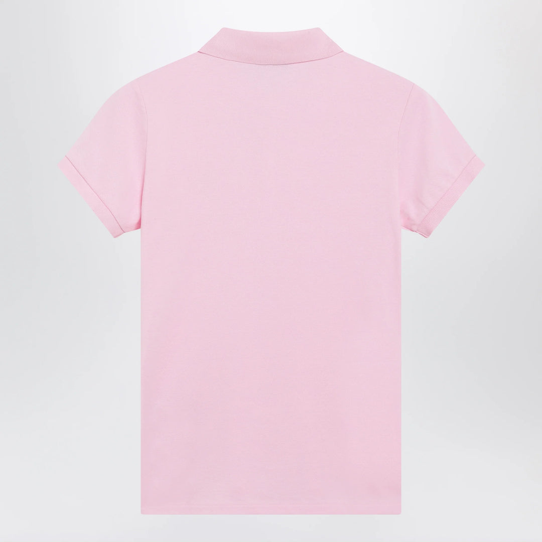 Polo Ralph Lauren - Pink slim-fit cotton piqué polo