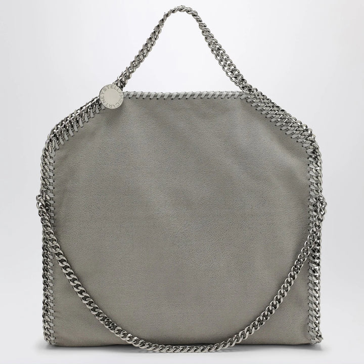 Stella McCartney - Light grey Falabella Fold Over tote bag