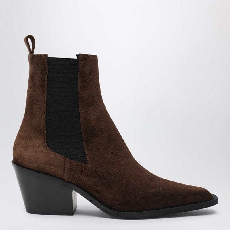 Shoes A.EMERY - The Leo ankle boots in cognac suede - 36 IT Brand