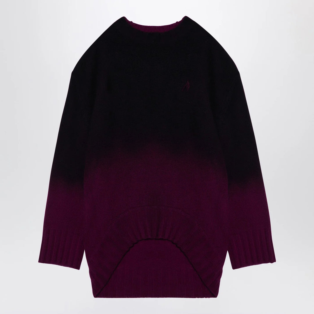 The Attico - Oversized pink degrade jumper