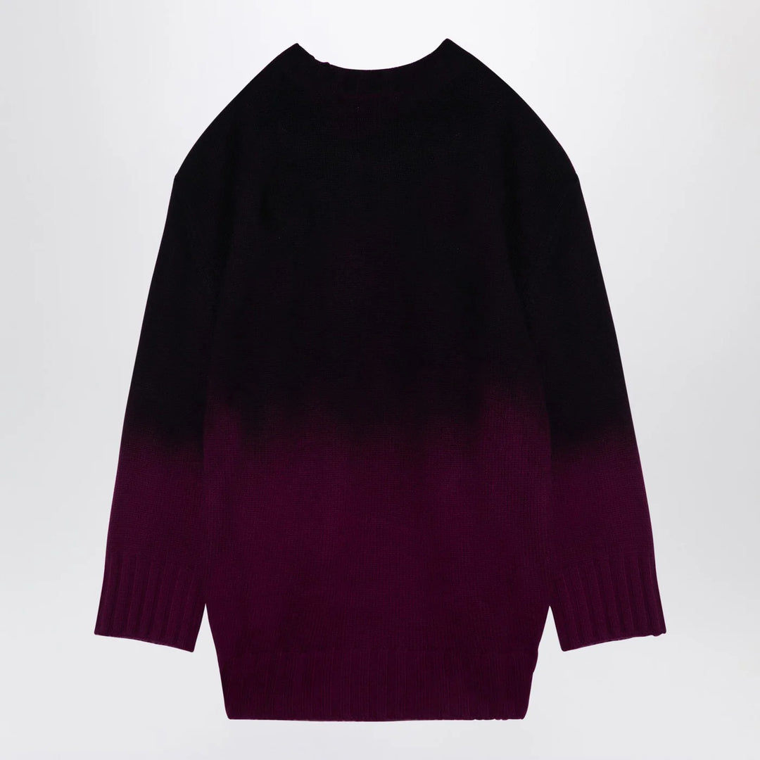 The Attico - Oversized pink degrade jumper