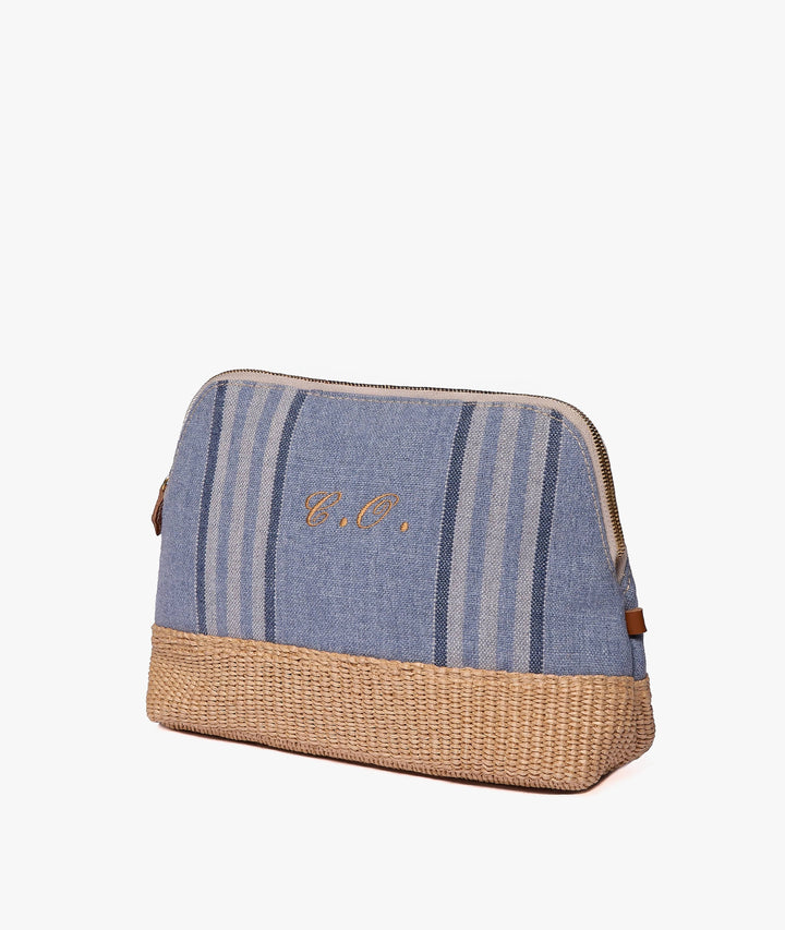 Satchel Bag My Style Bags Large Antibes Pouch in Sugar Paper Blue Brand