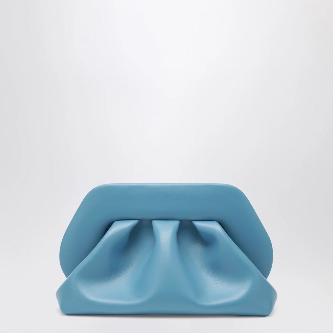 THEMOIRè - Tia clutch in cerulean blue