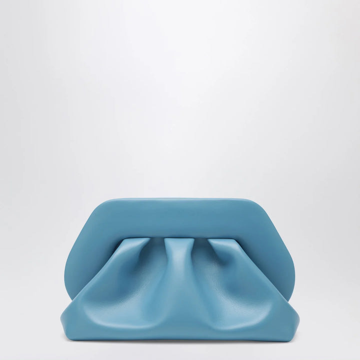 THEMOIRè - Tia clutch in cerulean blue