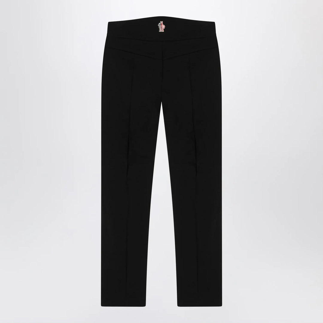 Moncler Grenoble - Black slim trousers in GORE-TEX