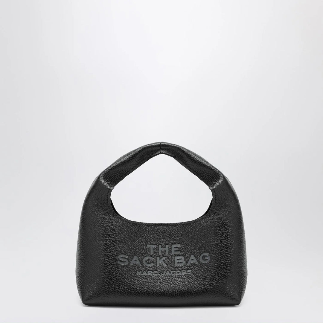 Marc Jacobs - The Mini Sac Bag in black full-grain leather