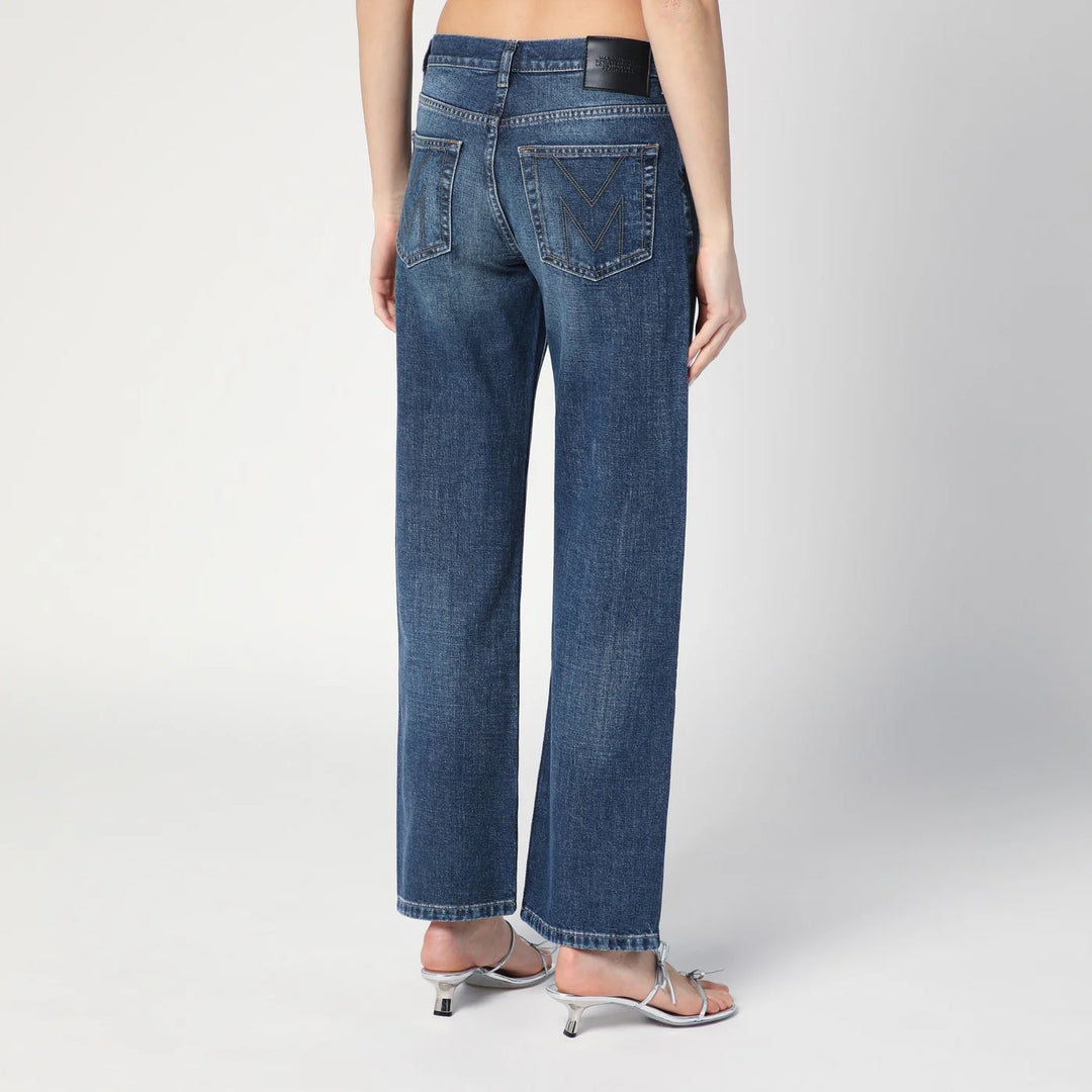 Marc Jacobs - Blue washed-effect jeans