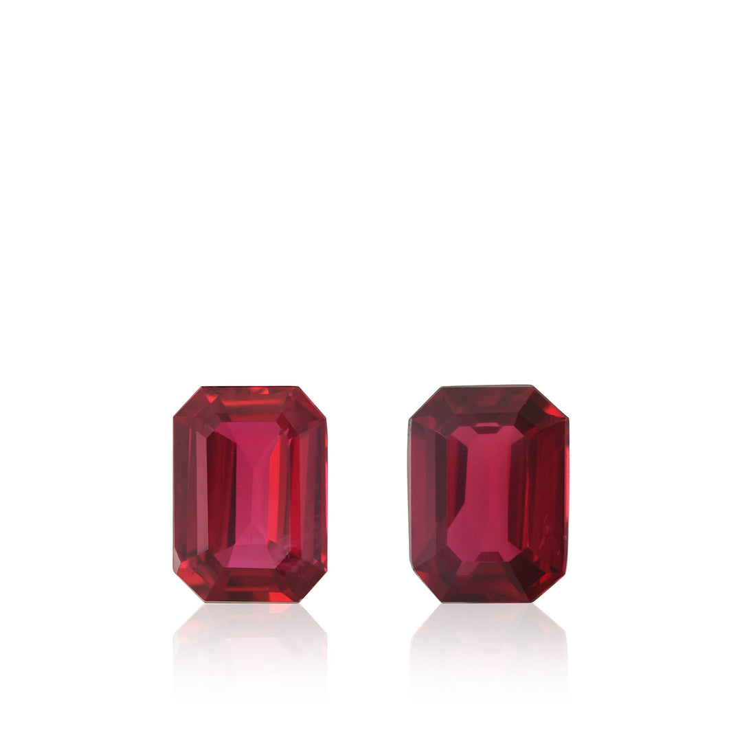 3.10 Carat Red MOZAMBIQUE Emerald Ruby GIA