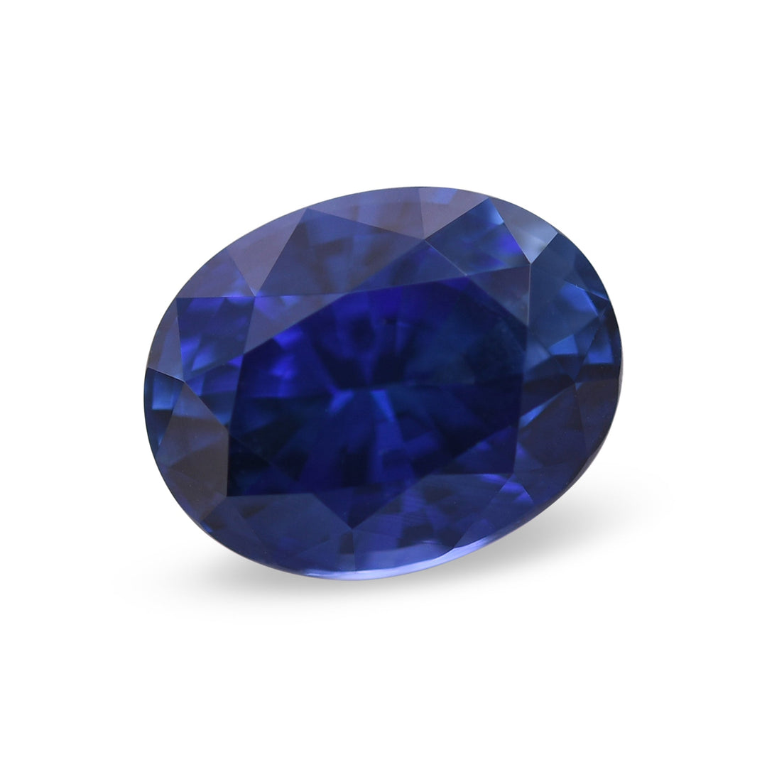 3.44 Carat Blue SRI LANKAN Oval Sapphire CD