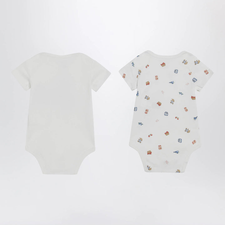 Polo Ralph Lauren - Set of two Polo Bear cotton bodysuits