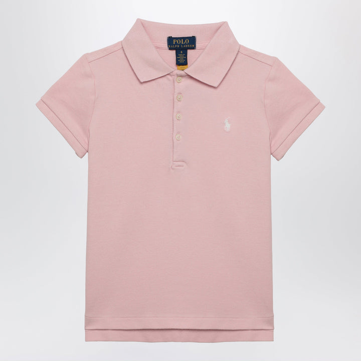 Polo Ralph Lauren - Pink cotton polo shirt with logo
