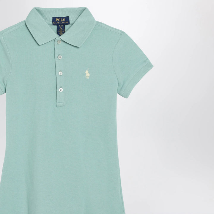Polo Ralph Lauren - Aquamarine cotton dress