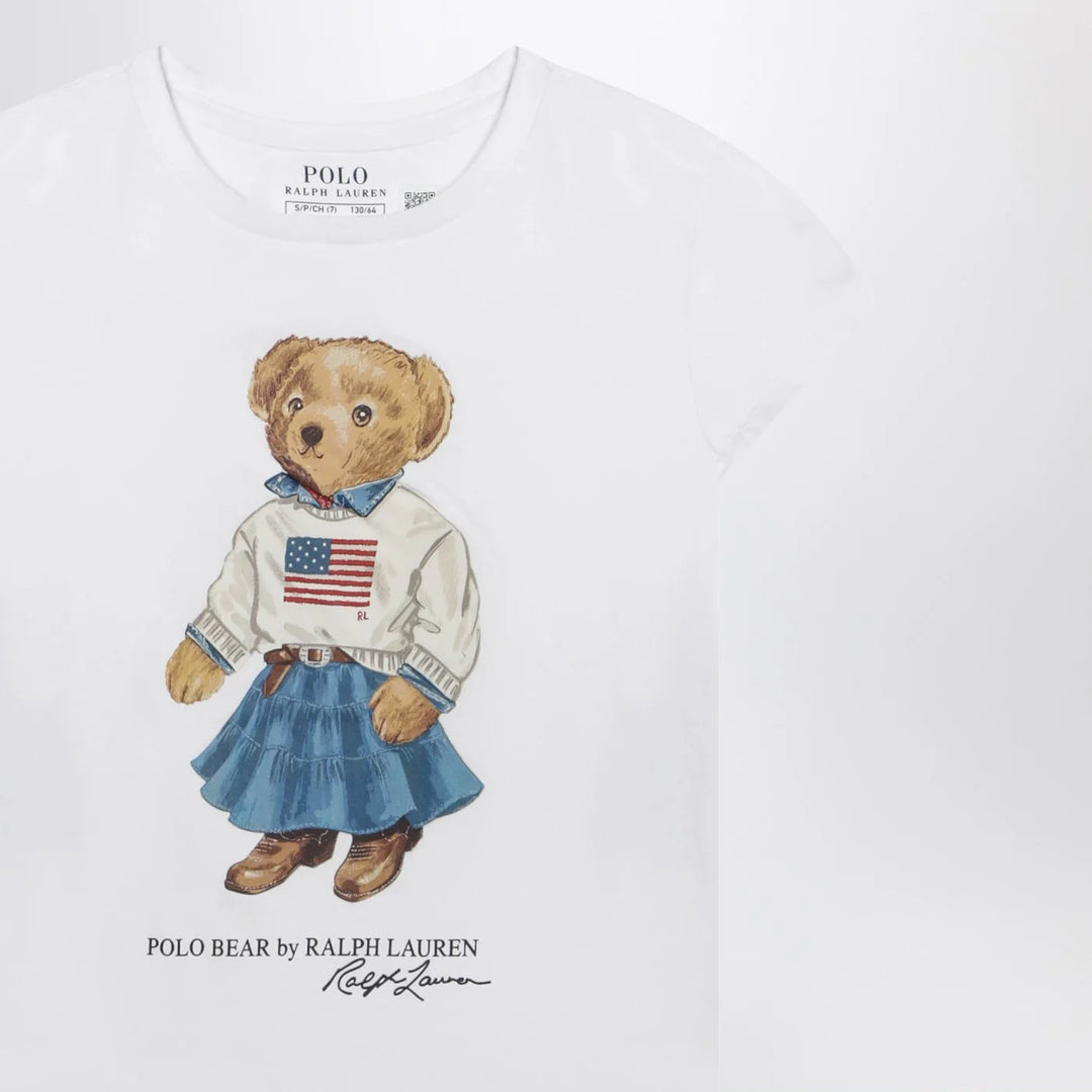 Polo Ralph Lauren - White Polo Bear T-shirt