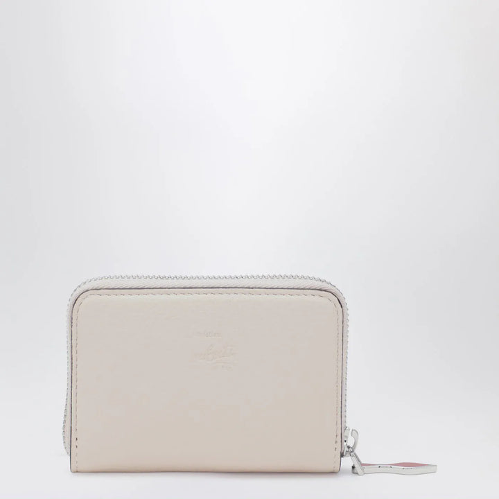 Christian Louboutin - Panettone coin purse in grained calfskin and spikes Brand Apparel &amp; Accessories TU