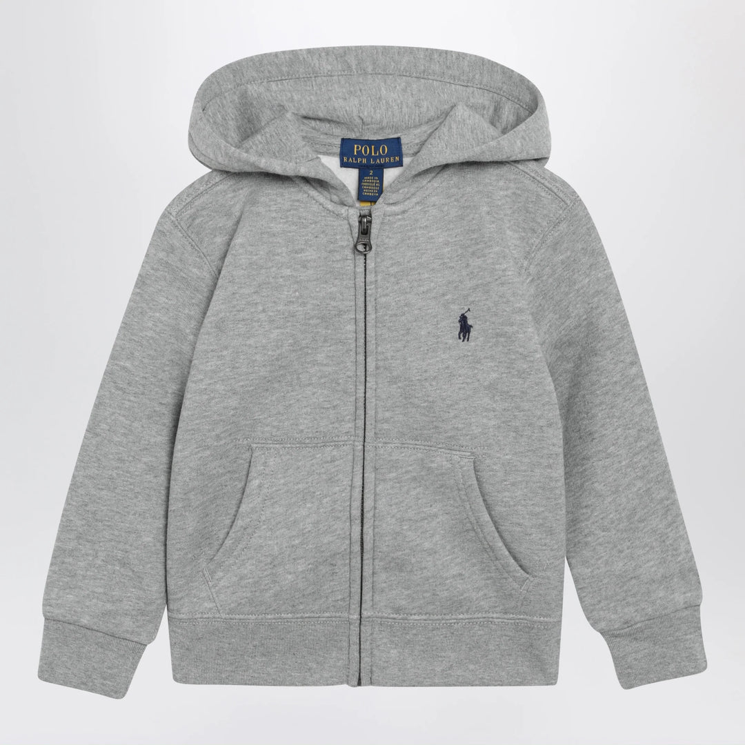 Polo Ralph Lauren - Grey zip-up hoodie
