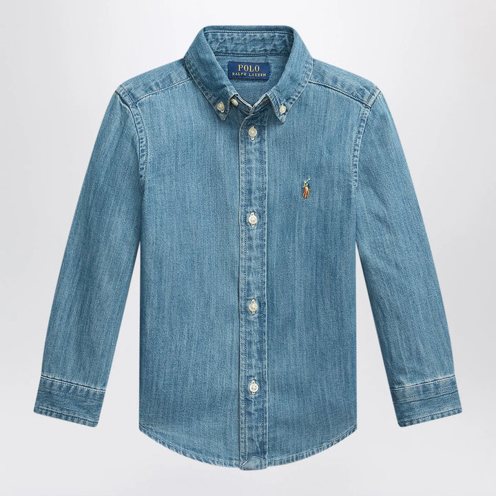 Polo Ralph Lauren - Blue denim button-down shirt