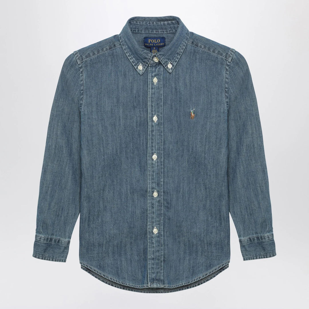 Polo Ralph Lauren - Blue denim button-down shirt