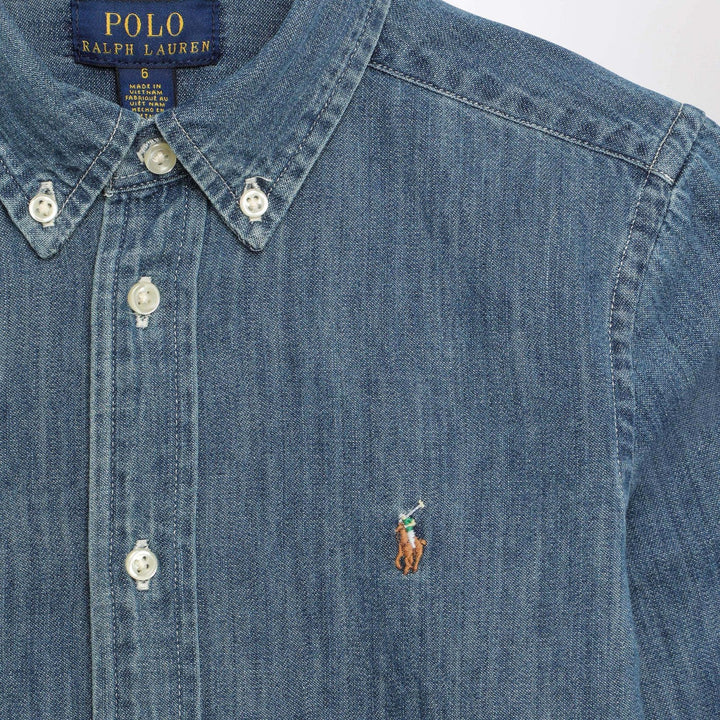 Polo Ralph Lauren - Blue denim button-down shirt
