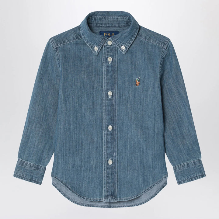 Polo Ralph Lauren - Blue denim button-down shirt
