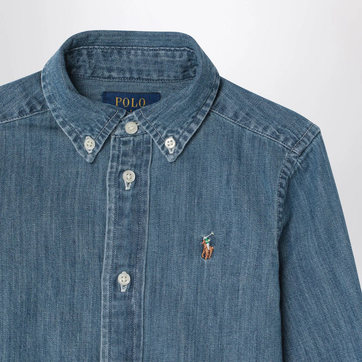 Polo Ralph Lauren - Blue denim button-down shirt