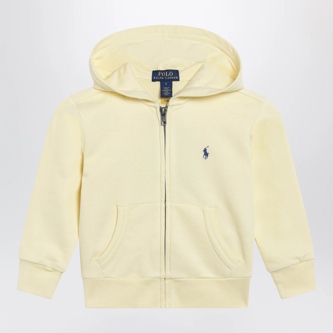 Polo Ralph Lauren - Light yellow zip hoodie