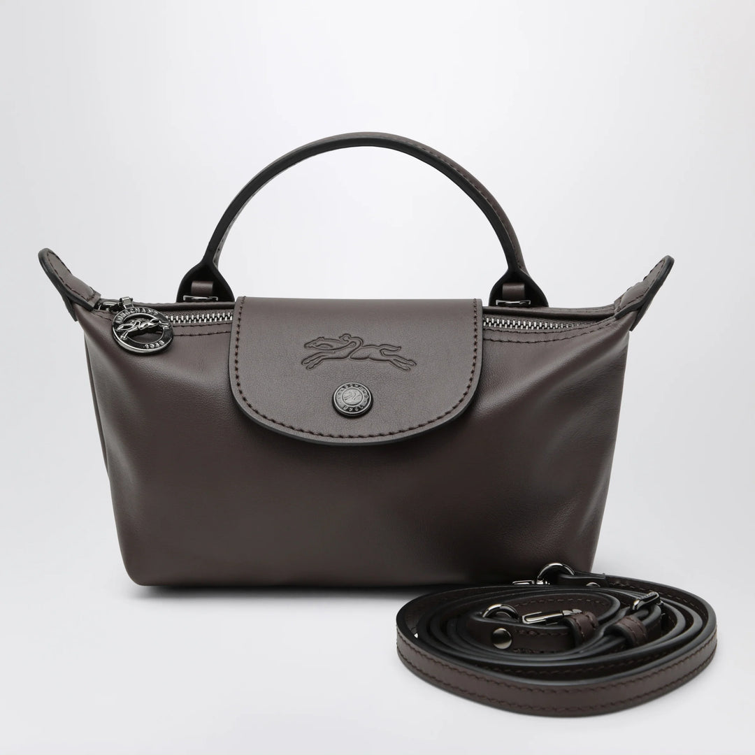 Longchamp - XS Le Pliage Xtra pouch Moka