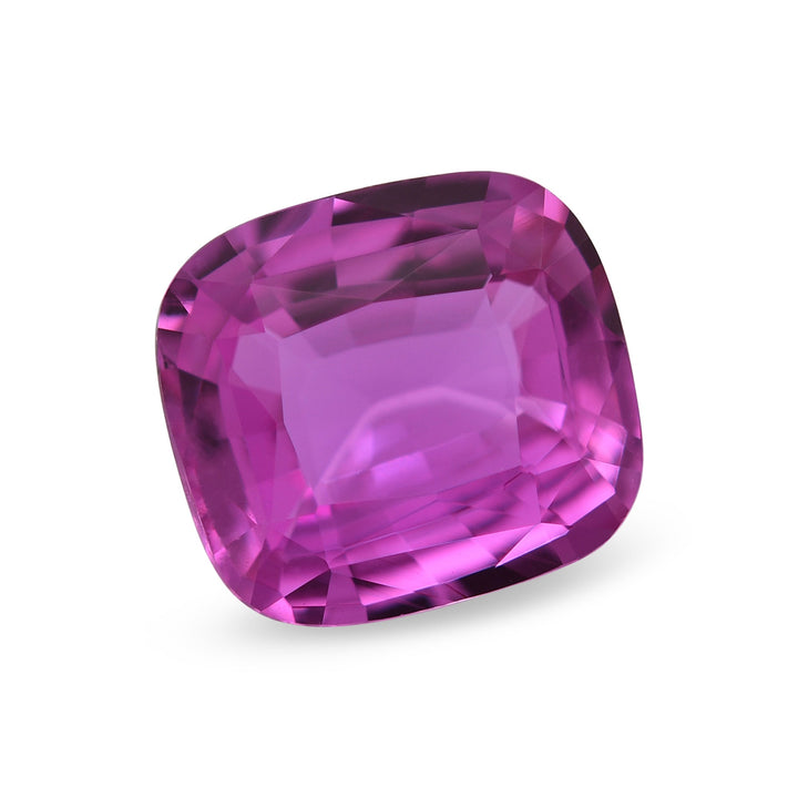 4.04 Carat Pink MADAGASCAR Cushion Sapphire CD