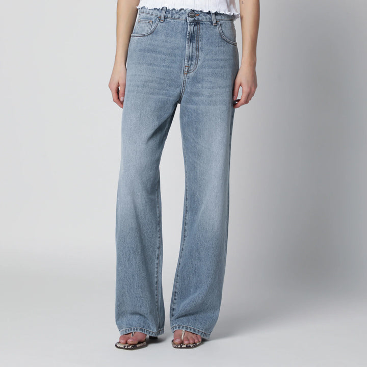 Róhe - Classic blue loose-fit jeans